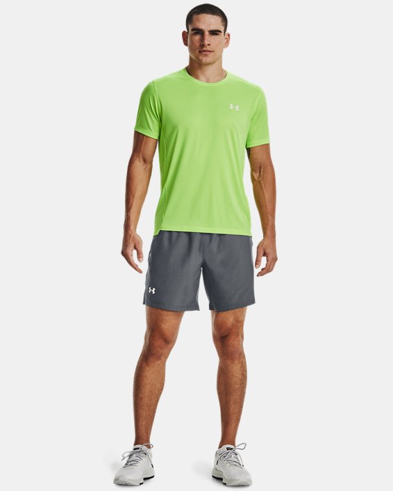 Tight-Cut Workout Shorts Under Armour Speed Stride Woven Mens Gym Shorts Sport and Running Shorts Made of Breathable Fabric 